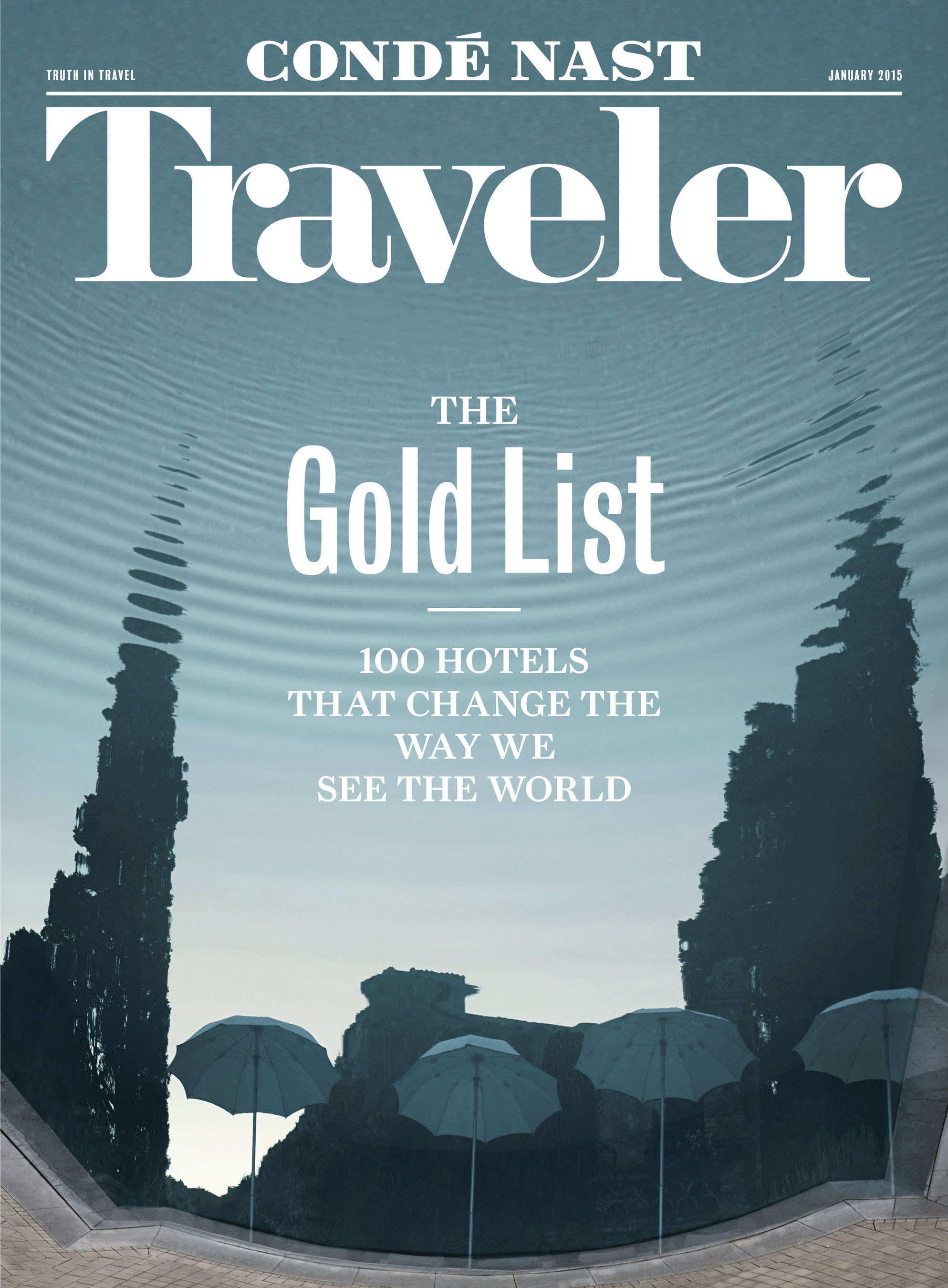 January 2015 Conde Nast Traveler (PRNewsFoto/Conde Nast Traveler)